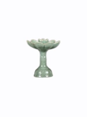 4 北宋汝窯天青釉花宮燈